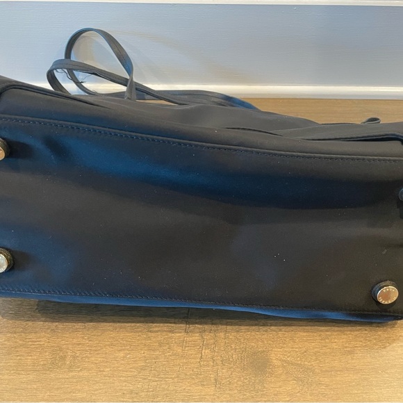 Michael Kors travel bag nylon weekender black luggage handbag - Picture 5 of 7